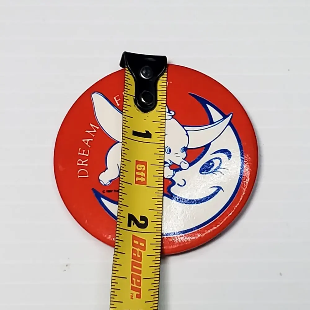 Dumbo Moon Dream Flight 1997 Pinback Button 2.25